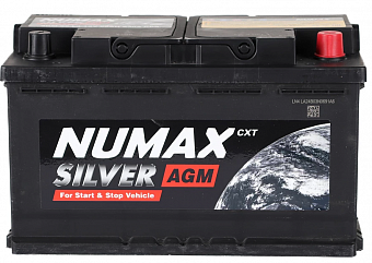 ���� ������������ NUMAX AGM 6CT 65Ah R+ 700A EN 242x173x190 ��. ��. ����������� � ��������
